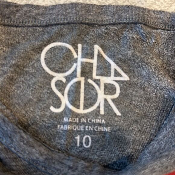 Chaser Girls Grey Tank Top with Rainbow Lettering ‘Weekend’ - Picture 5 of 6